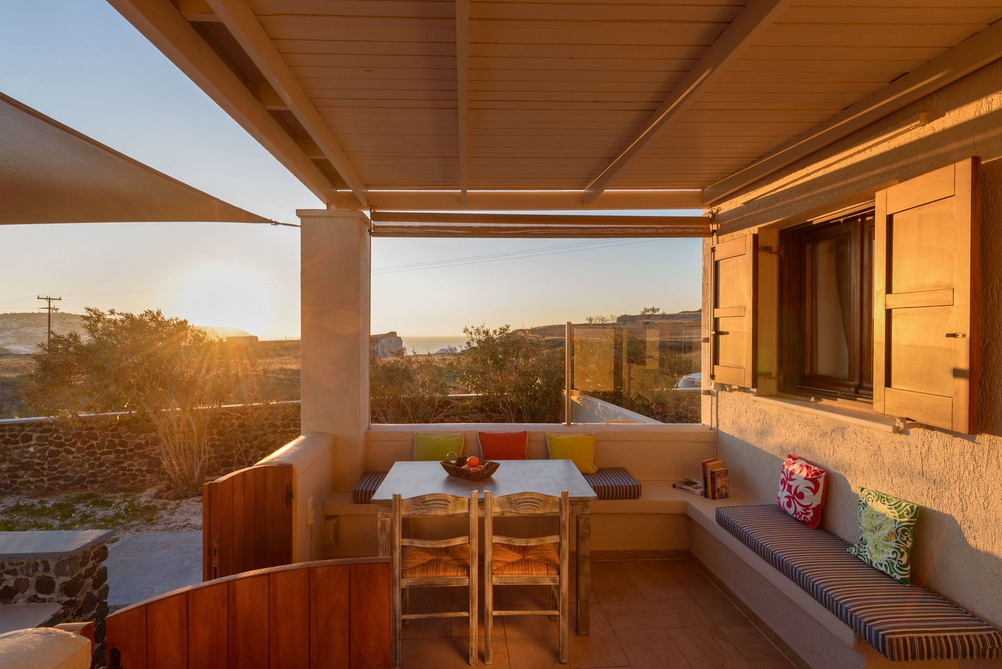 House Of Sun Villa Megalochori  Luaran gambar